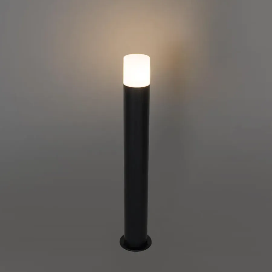 Staande Lampen-QAZQA staande buitenlampen odense zwart e27