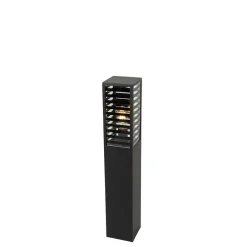 QAZQA staande buitenlampen reims zwart e27