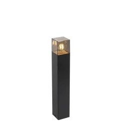 Buitenverlichting|Staande Lampen-QAZQA staande buitenlampen denmark zwart e27