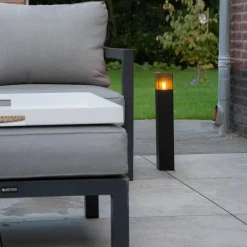 Buitenverlichting|Staande Lampen-QAZQA staande buitenlampen denmark zwart e27