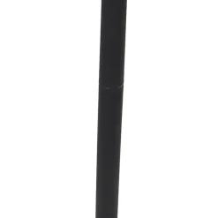 QAZQA staande buitenlampen new haven zwart e27
