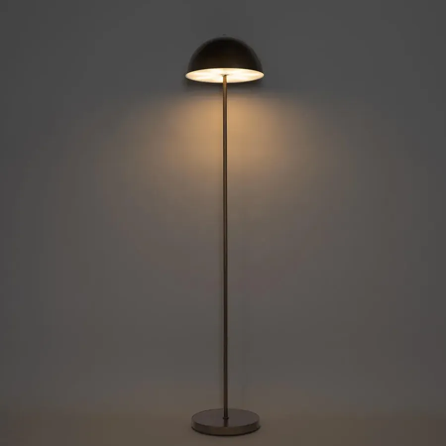 QAZQA staande buitenlampen keira bruin geïntegreerde led