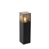 QAZQA staande buitenlampen denmark zwart e27