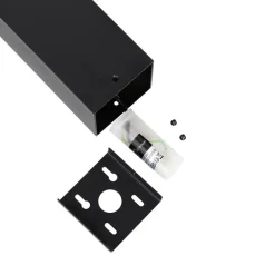 QAZQA staande buitenlampen denmark zwart e27