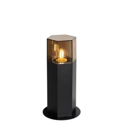 Staande Lampen-QAZQA staande buitenlampen denmark zwart e27