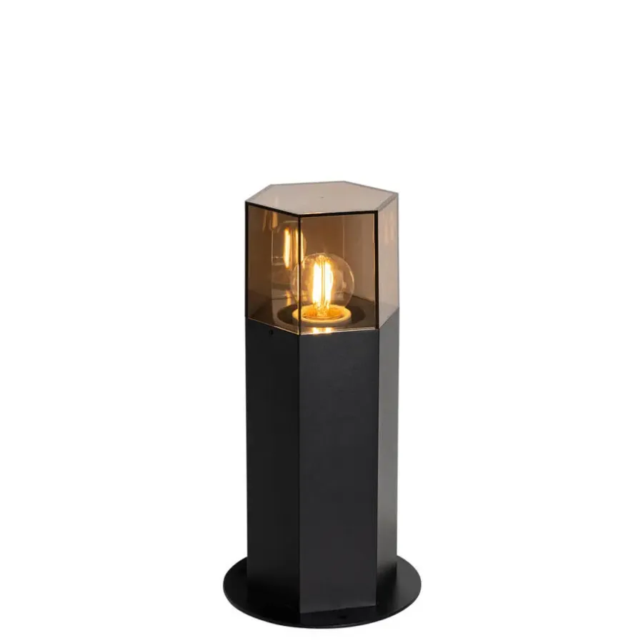 Staande Lampen-QAZQA staande buitenlampen denmark zwart e27