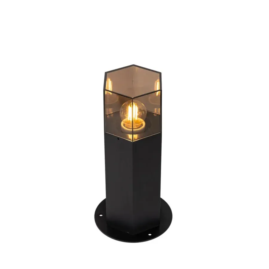 Staande Lampen-QAZQA staande buitenlampen denmark zwart e27