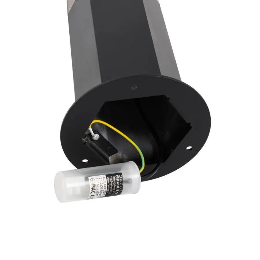 Staande Lampen-QAZQA staande buitenlampen denmark zwart e27