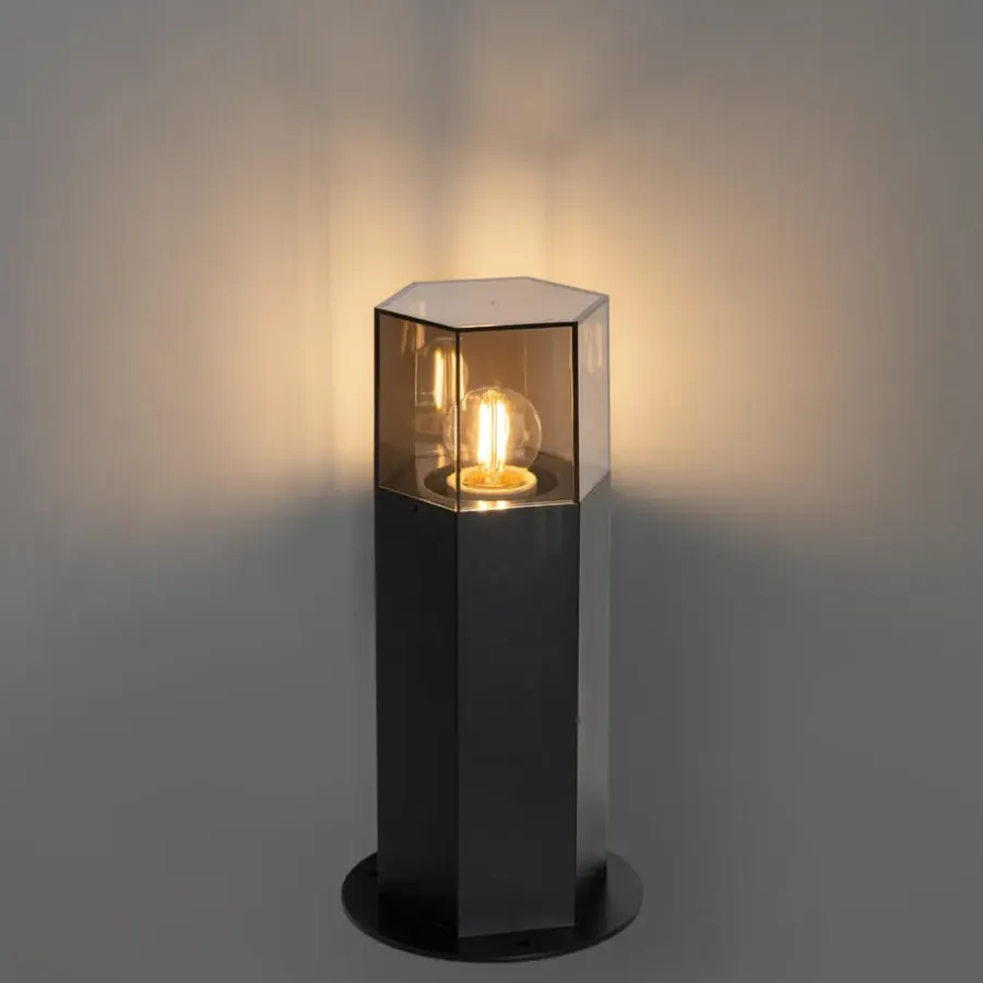 Staande Lampen-QAZQA staande buitenlampen denmark zwart e27