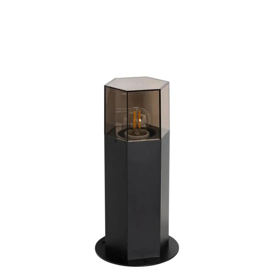 Staande Lampen-QAZQA staande buitenlampen denmark zwart e27