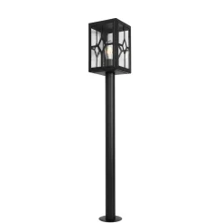 Staande Lampen-QAZQA staande buitenlampen dover zwart e27