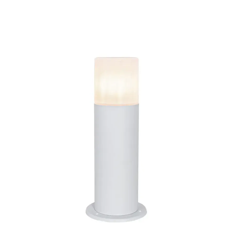 QAZQA staande buitenlampen odense wit e27