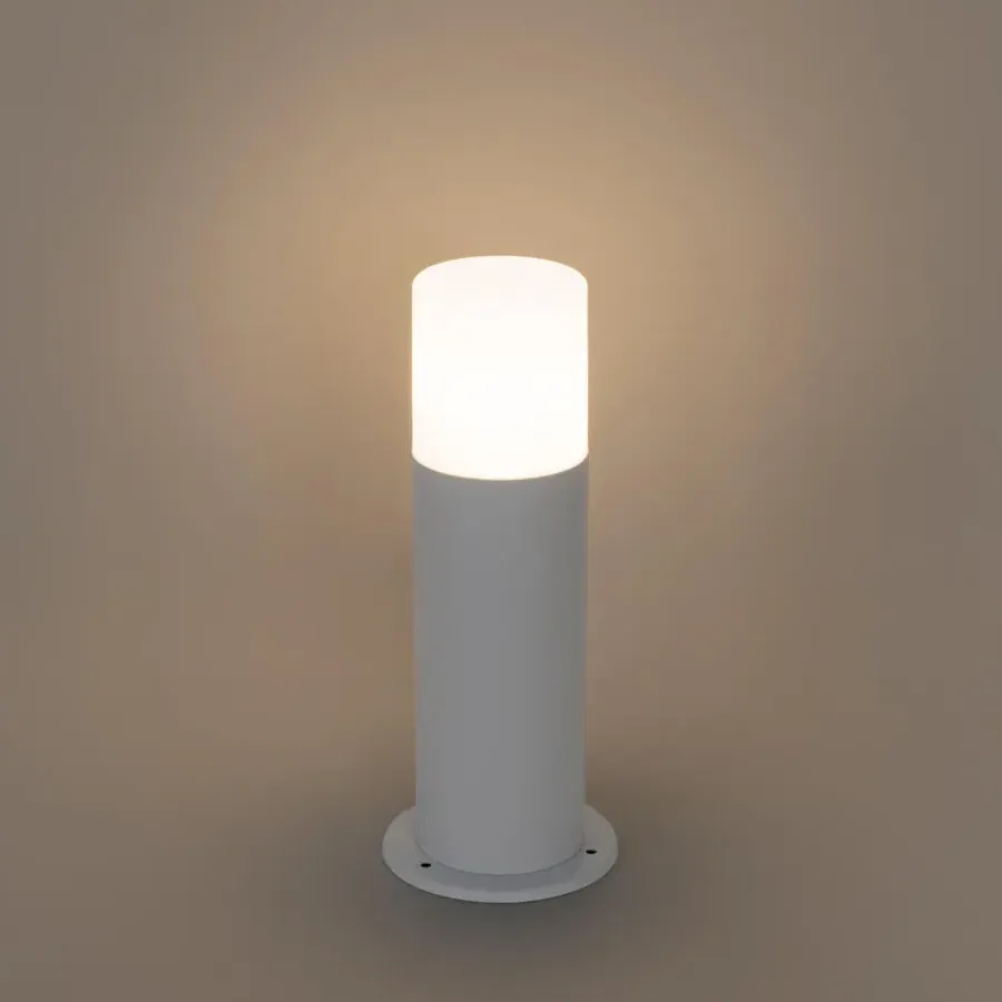 QAZQA staande buitenlampen odense wit e27