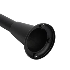 QAZQA staande buitenlampen charlois zwart e27