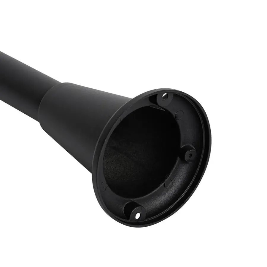 QAZQA staande buitenlampen charlois zwart e27