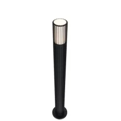 Staande Lampen-QAZQA staande buitenlampen boris zwart gu10