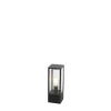 QAZQA staande buitenlampen charlois zwart e27