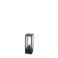 QAZQA staande buitenlampen charlois zwart e27