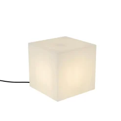 Staande Lampen-QAZQA staande buitenlampen nura wit e27