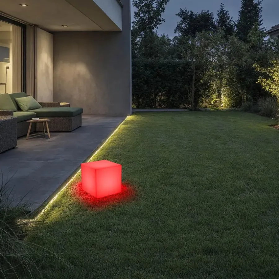 Staande Lampen-QAZQA staande buitenlampen nura wit e27