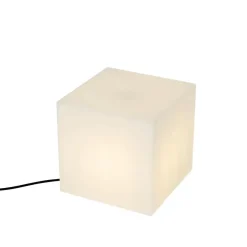 Staande Lampen-QAZQA staande buitenlampen nura wit e27