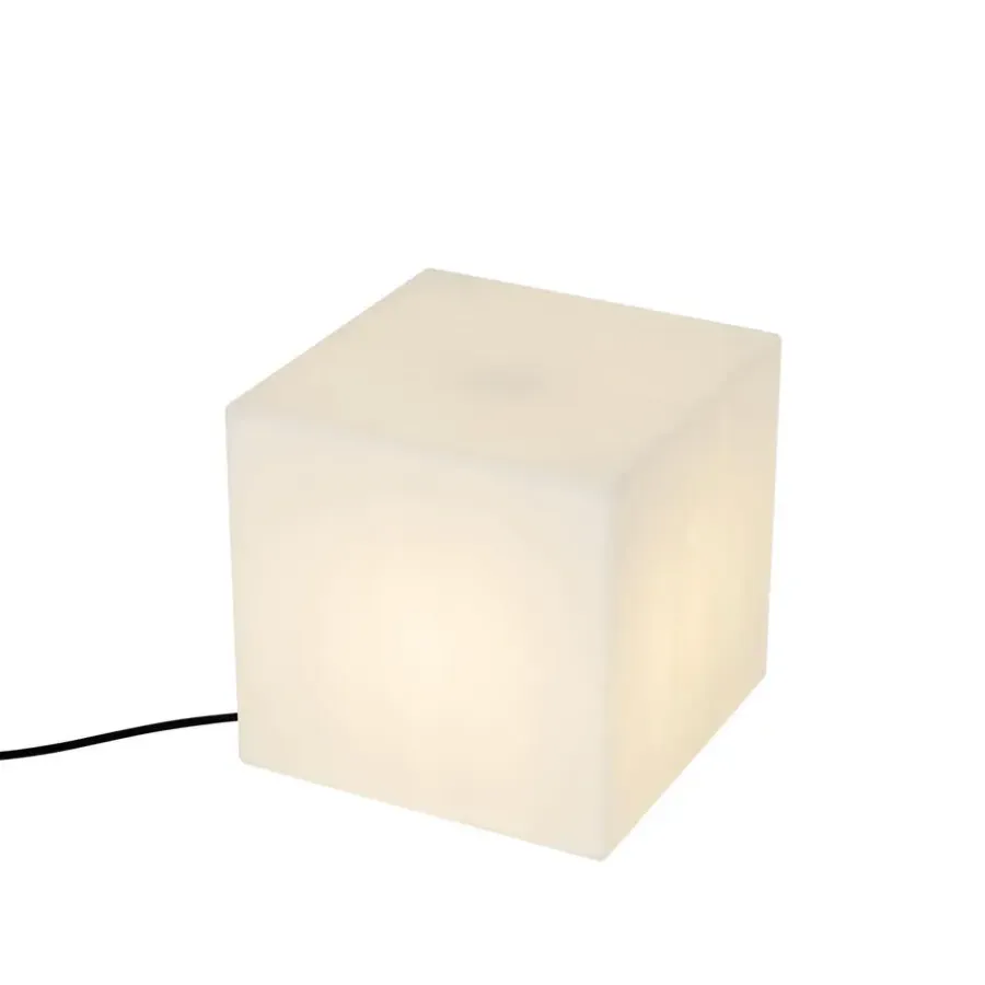 Staande Lampen-QAZQA staande buitenlampen nura wit e27