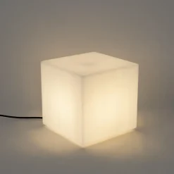 Staande Lampen-QAZQA staande buitenlampen nura wit e27