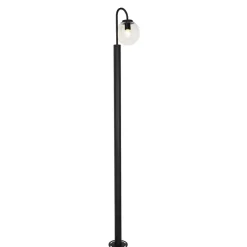 Staande Lampen-QAZQA staande buitenlampen sfera zwart e27
