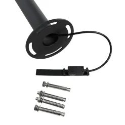Staande Lampen-QAZQA staande buitenlampen sfera zwart e27