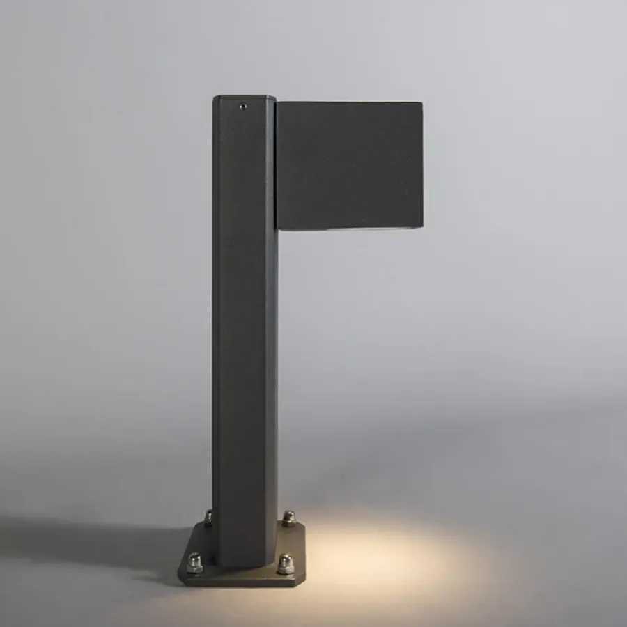 QAZQA staande buitenlampen baleno grijs gu10