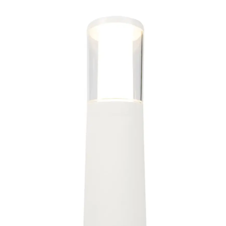 QAZQA staande buitenlampen carlo wit gu10