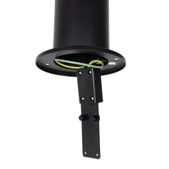 Buitenverlichting|Staande Lampen-QAZQA staande buitenlampen rox zwart e27