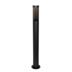 Buitenverlichting|Staande Lampen-QAZQA staande buitenlampen rox zwart e27