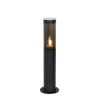 Staande Lampen-QAZQA staande buitenlampen rox zwart e27
