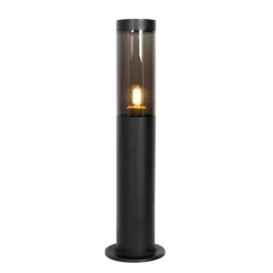 Staande Lampen-QAZQA staande buitenlampen rox zwart e27