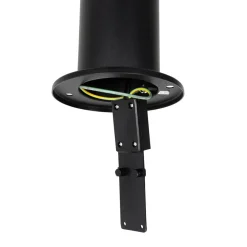 Staande Lampen-QAZQA staande buitenlampen rox zwart e27