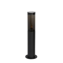 Staande Lampen-QAZQA staande buitenlampen rox zwart e27