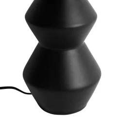 Tafellampen-QAZQA tafellampen alisia zwart e27