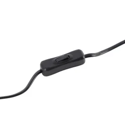Tafellampen-QAZQA tafellampen banci zwart e27