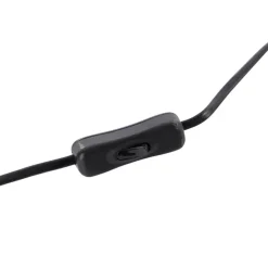 QAZQA tafellampen karel zwart e27