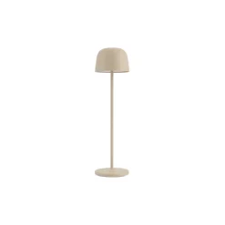 Tafellampen-QAZQA tafellampen raika beige geïntegreerde led