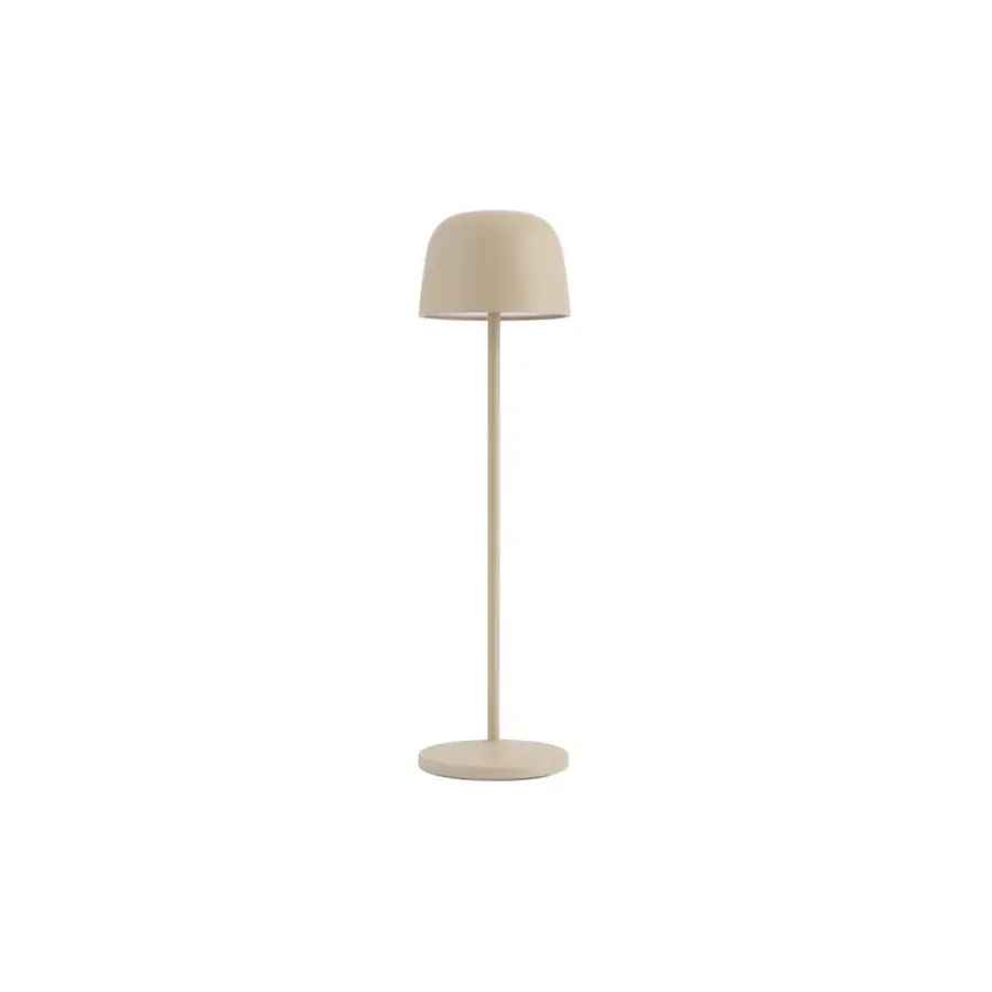 Tafellampen-QAZQA tafellampen raika beige geïntegreerde led