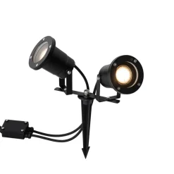 QAZQA tuinspots basic zwart gu10