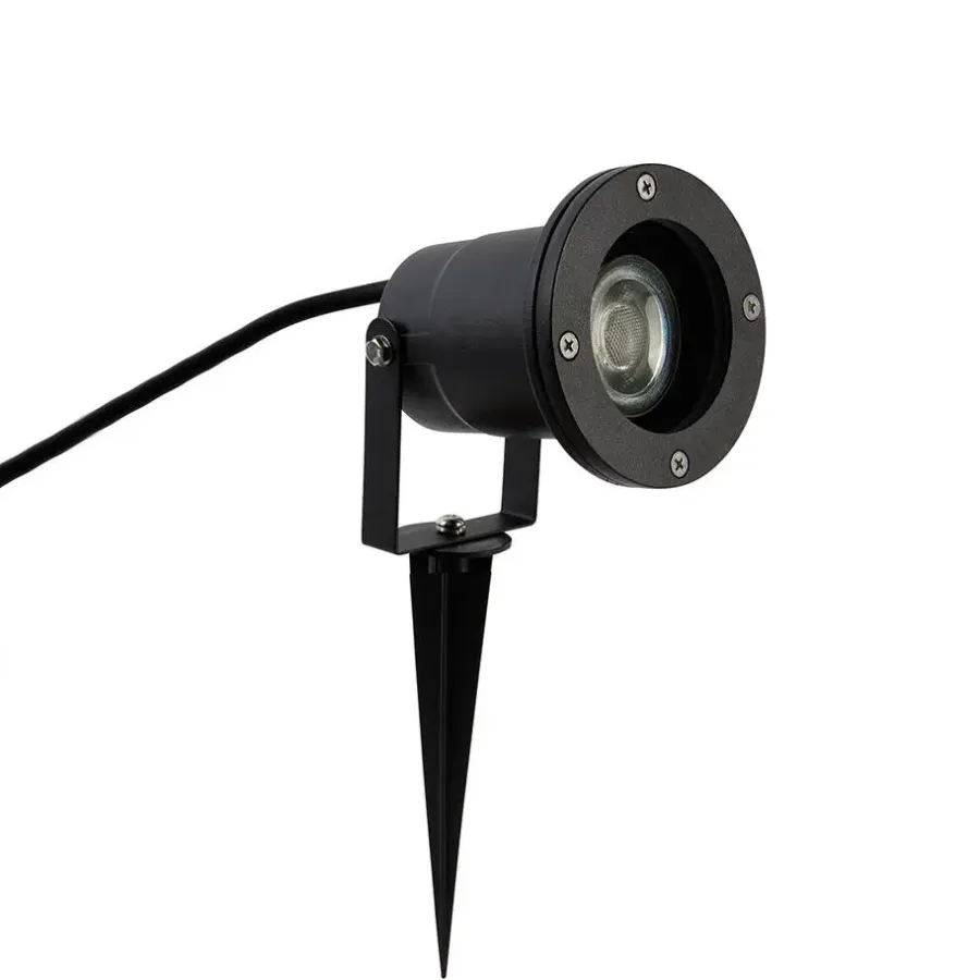 QAZQA tuinspots basic zwart gu10
