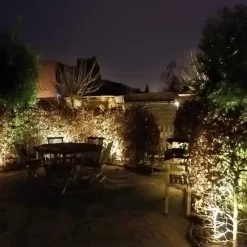 Prikspots-QAZQA tuinspots garly zwart geïntegreerde led