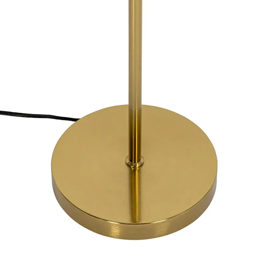 Staande Lampen-QAZQA vloerlampen anouk goudkleurig e14