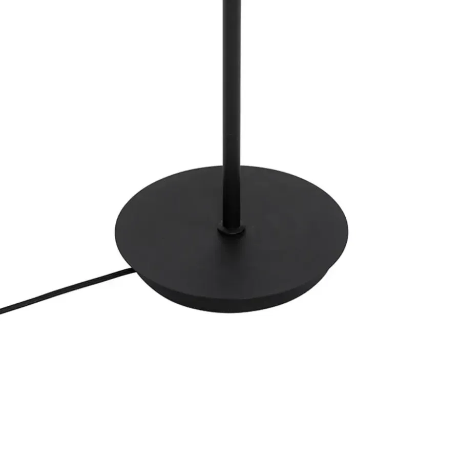 Staande Lampen-QAZQA vloerlampen athens zwart g9
