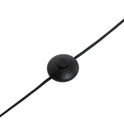 Staande Lampen-QAZQA vloerlampen athens zwart g9
