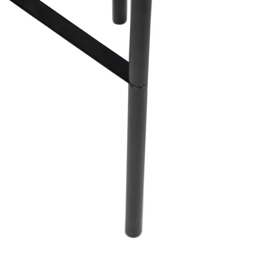 QAZQA vloerlampen bliss_mesh zwart e27