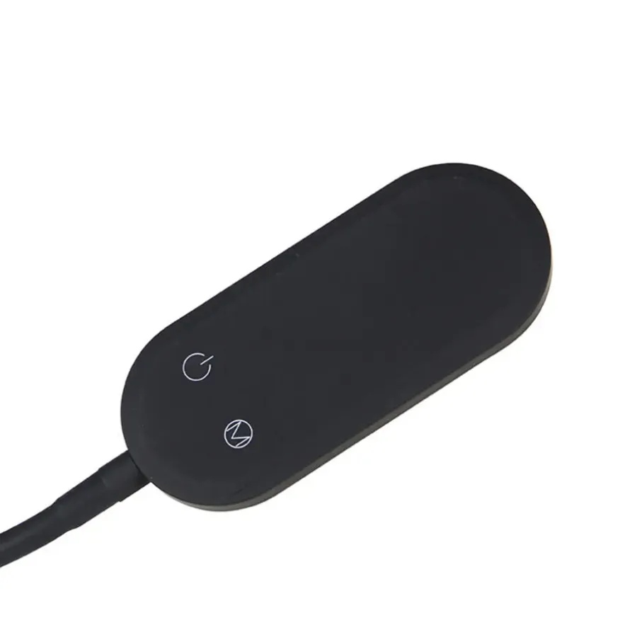QAZQA vloerlampen botot zwart geïntegreerde led